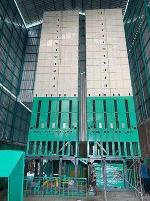 ราคาดี Batch Type 10TPH Corn Maize Dryer Machine ชั้นอบแห้งหลายช่อง ออนไลน์