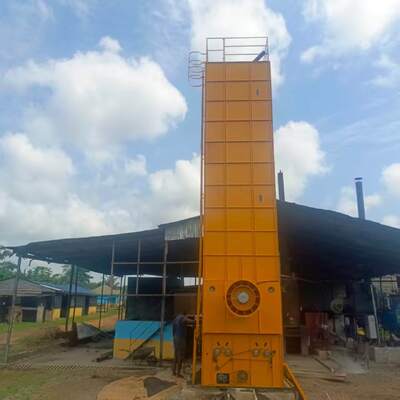 ราคาดี 16 ตันต่อวัน เครื่องแห้งข้าวดิบเก็บเกี่ยว อุปกรณ์ทําความร้อนโดยตรง ออนไลน์