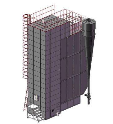 คุณภาพ 1.5m Kcal เตาแกลบข้าวอัตโนมัติระบบควบคุมด้วยคอมพิวเตอร์ โรงงาน