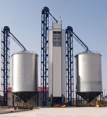 ราคาดี อุปกรณ์ทำแห้งข้าวโพด 40T/H ปรับความเร็วการคายประจุ ออนไลน์